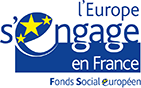 Logo du Fonds Social Européen (FSE)